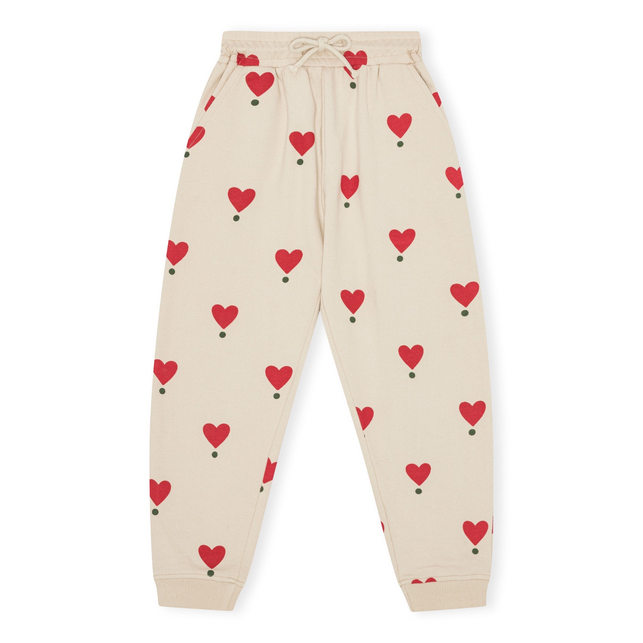 sweatpants - hearts on point