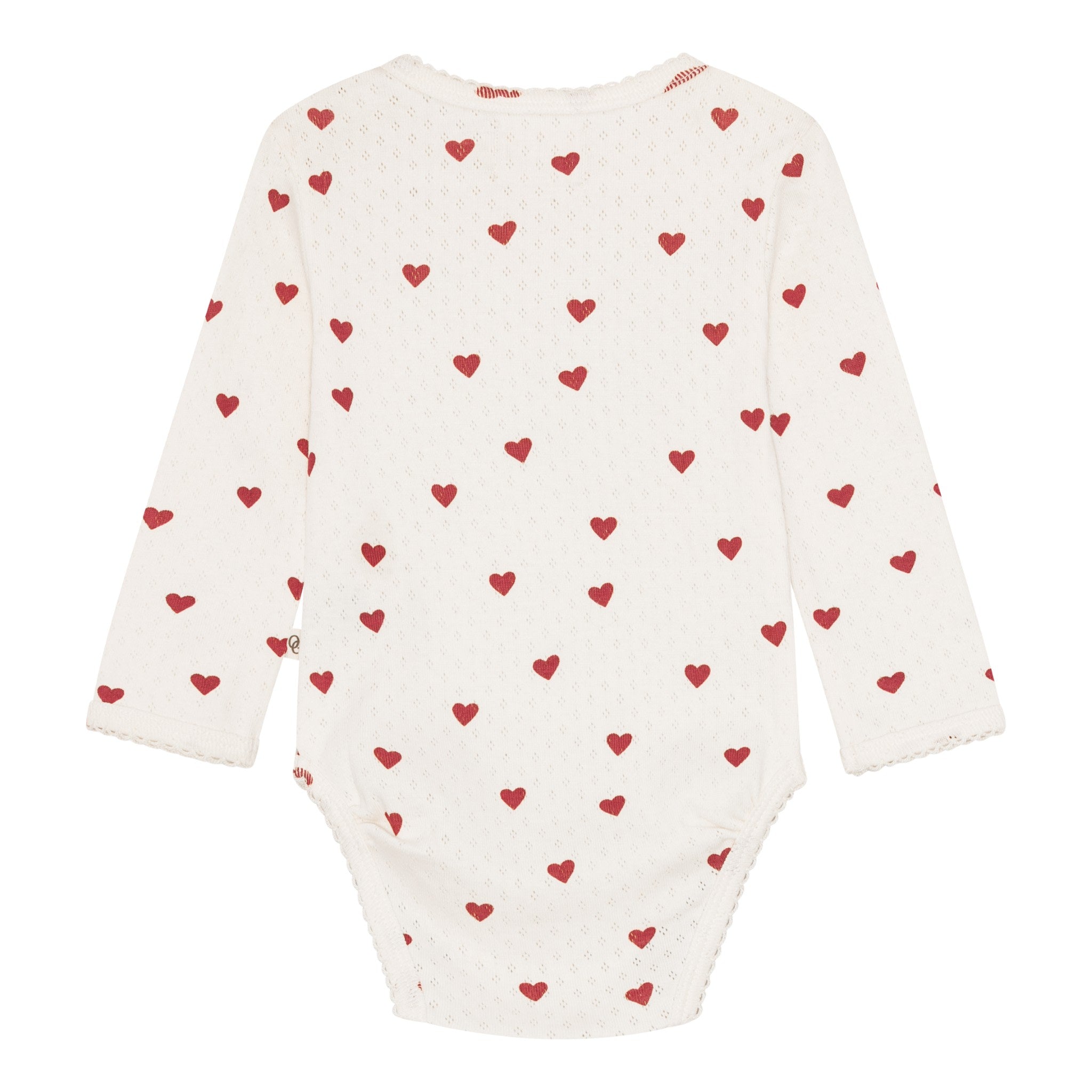 Pointelle body - love hearts