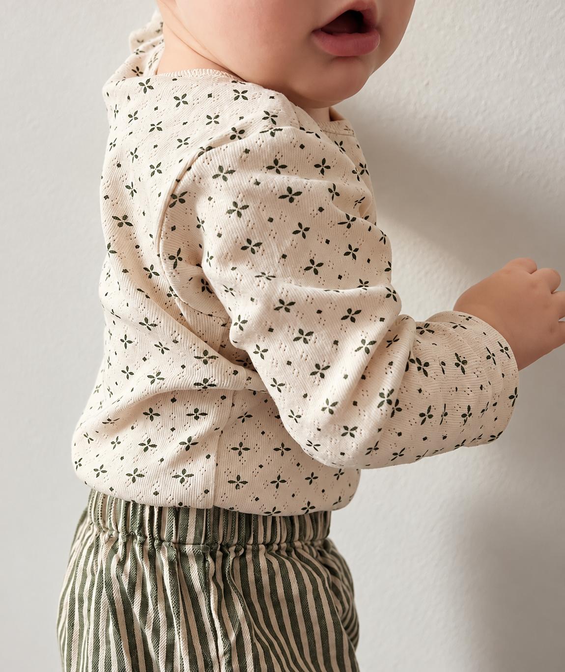 baby bukser - milkboy green