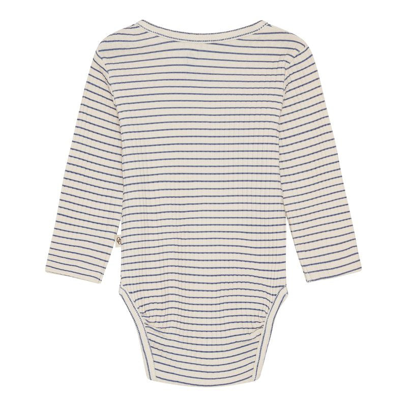 rib body - navy stripes