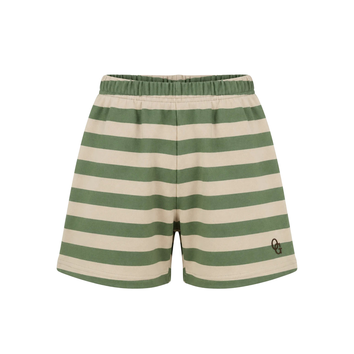 shorts - green stripe