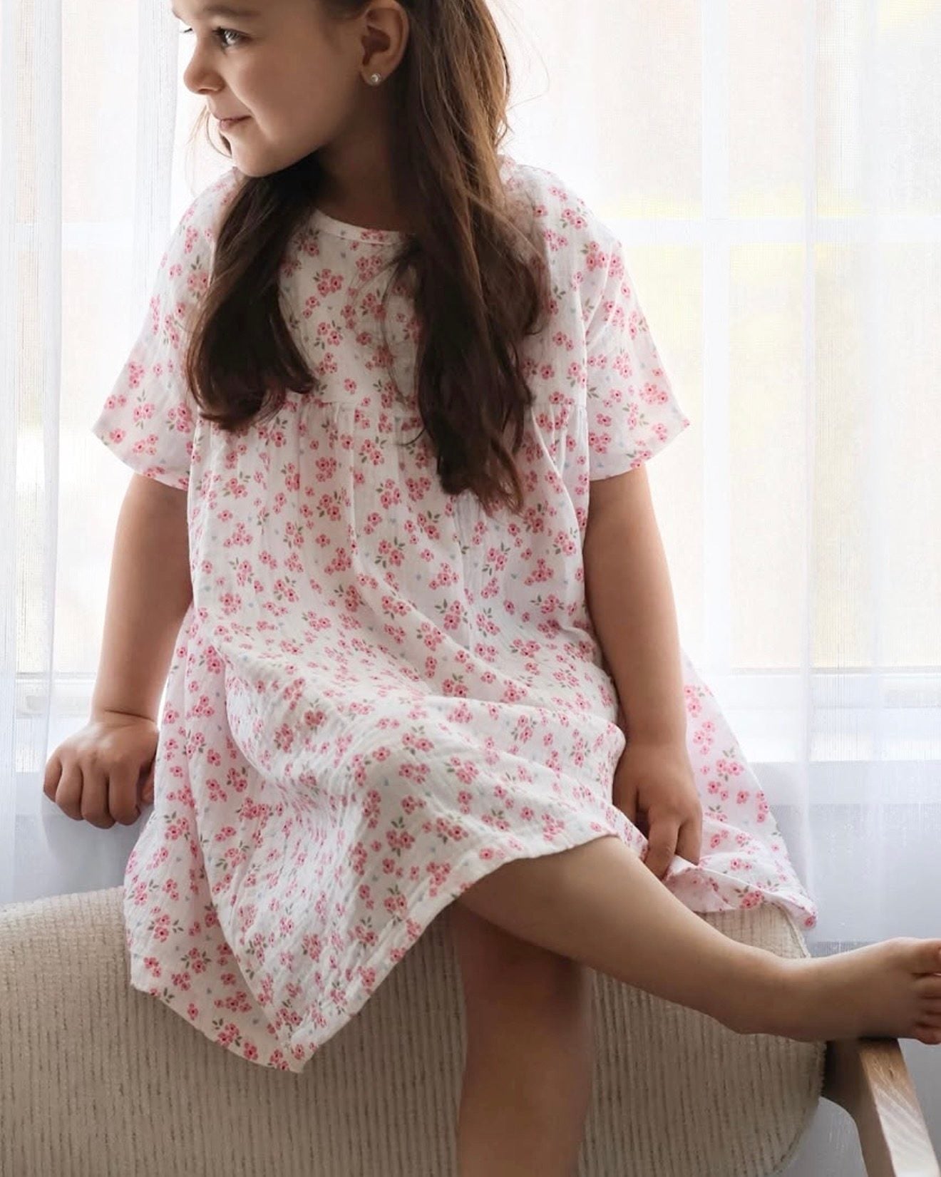 muslin kjole - blossom bliss