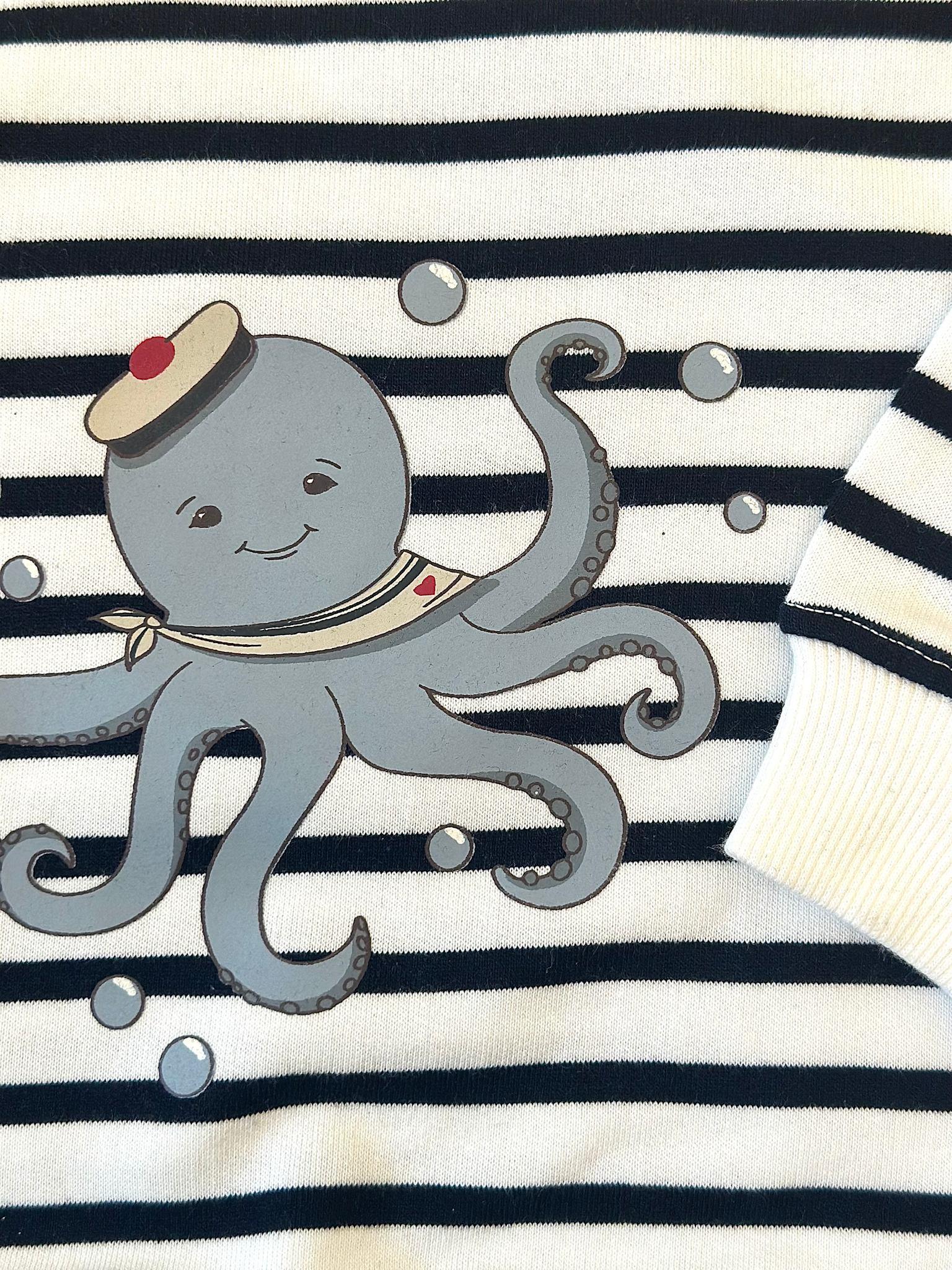 Sailor bluse - baby octopus