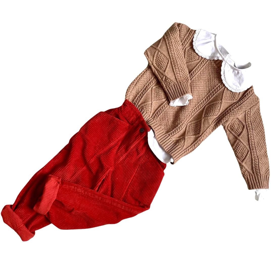 Esme skjortebluse med krave - snow white