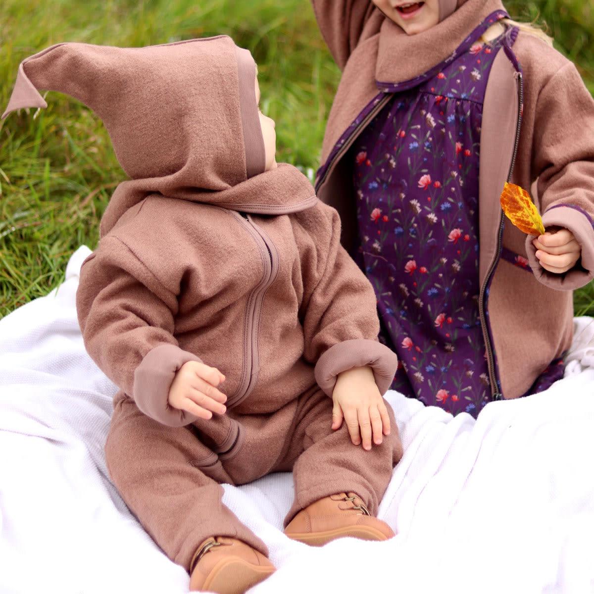 Moni køredragt i uld - Camel