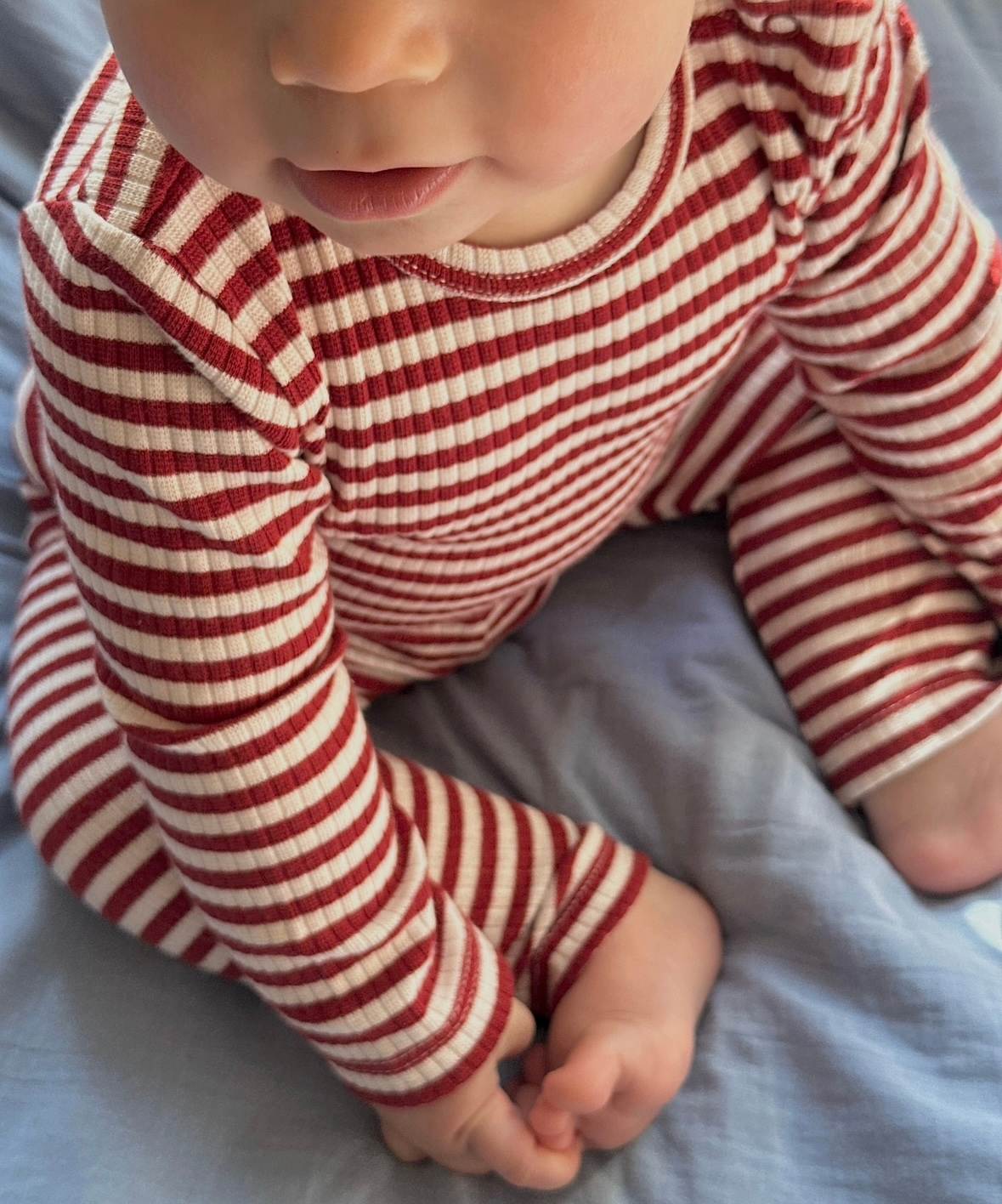 rib body - red stripe