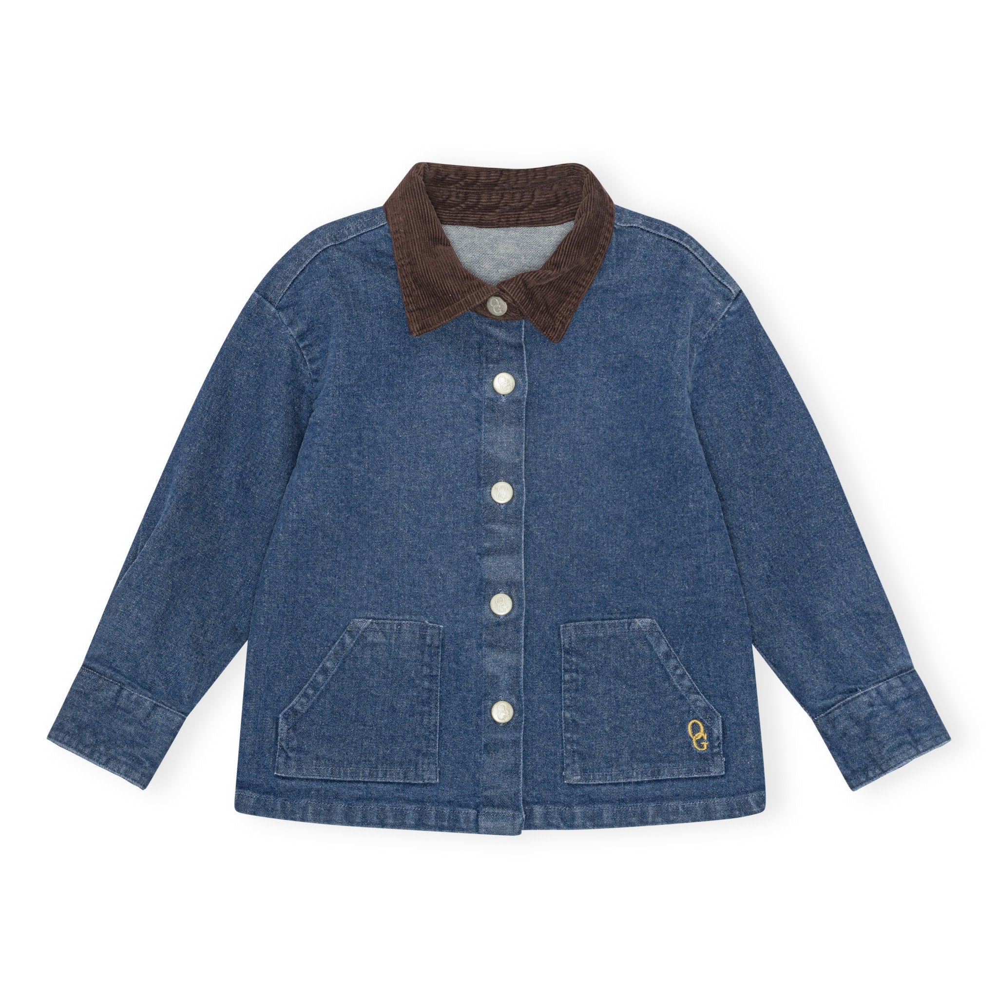 Denim Overshirt - washed blue