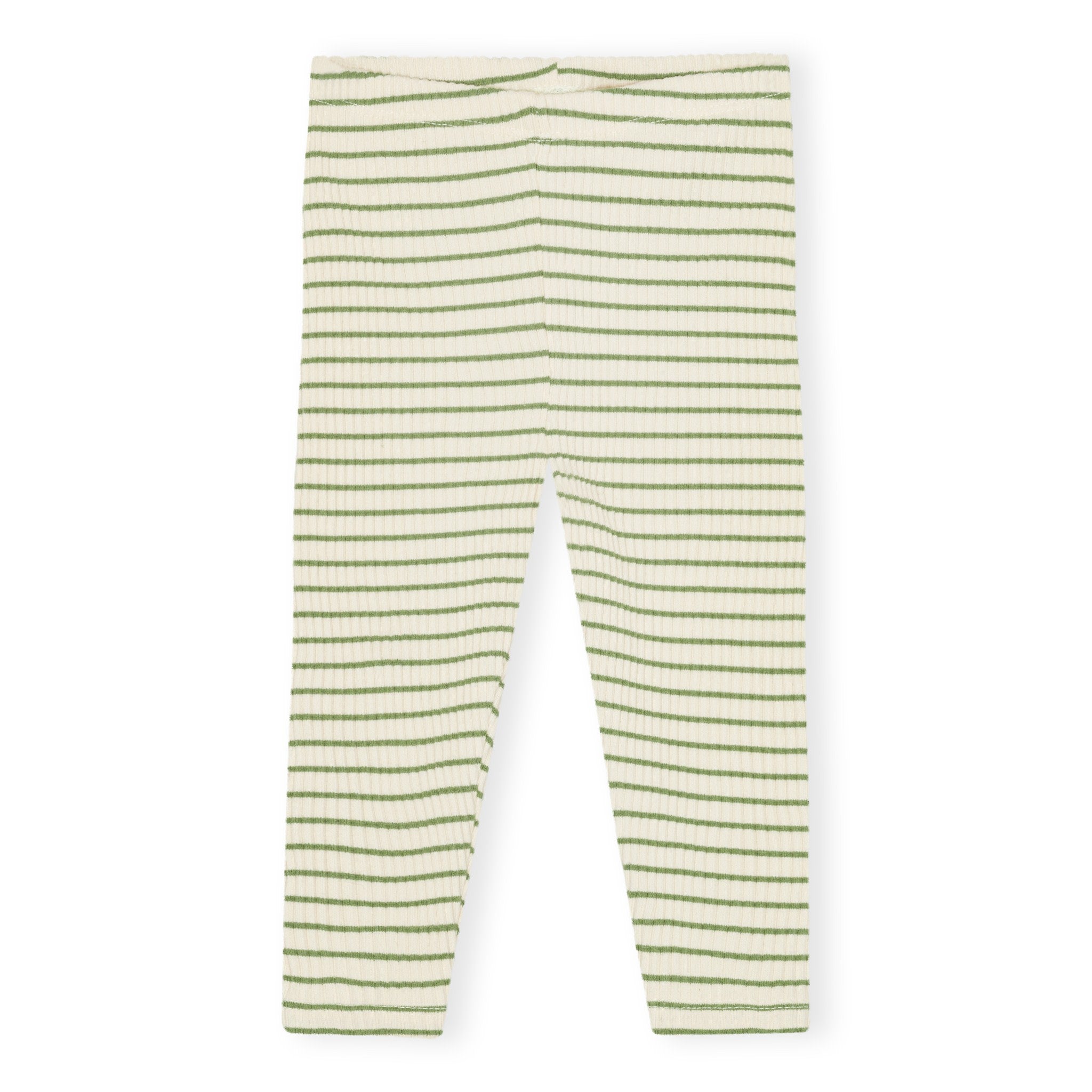 chunky rib leggings - artichoke eller rosey stripes