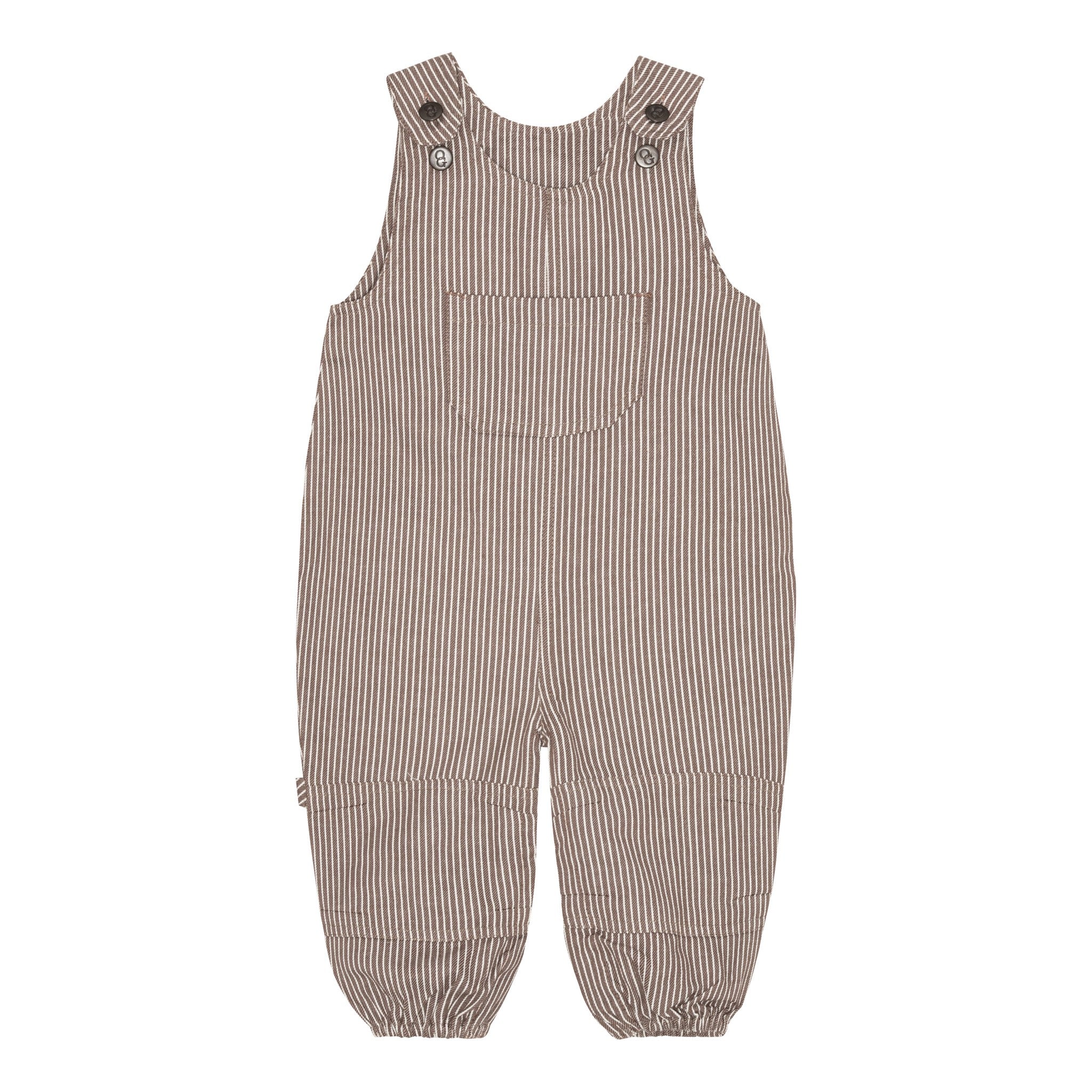 Baby overalls - milkboy brown