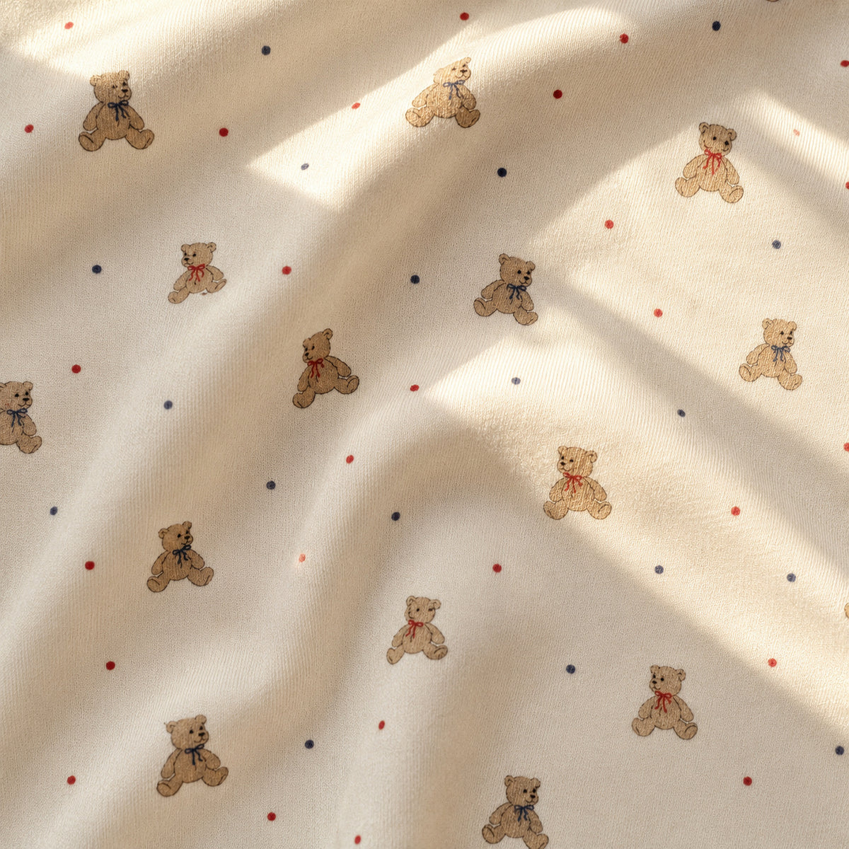 jersey onesie - teddy bear