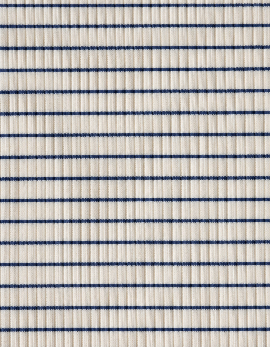 rib body - navy stripes