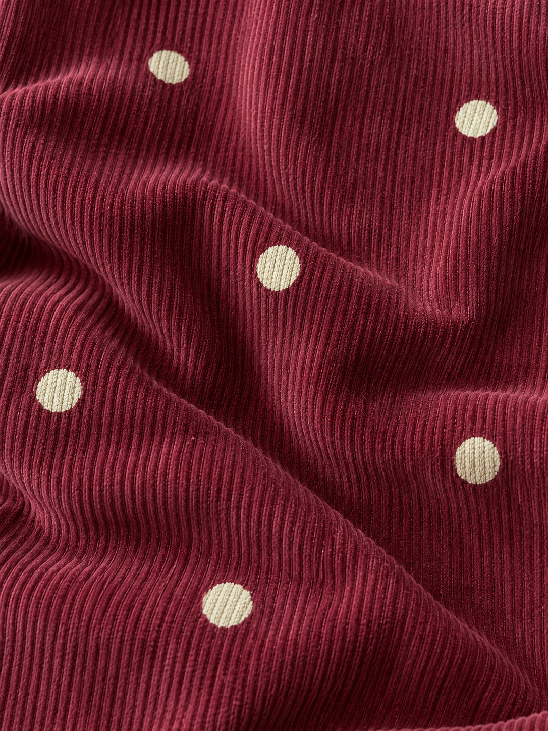 fløjlskjole - love dots