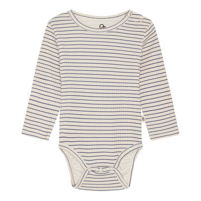 rib body - navy stripes