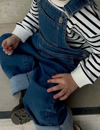 Denim overalls