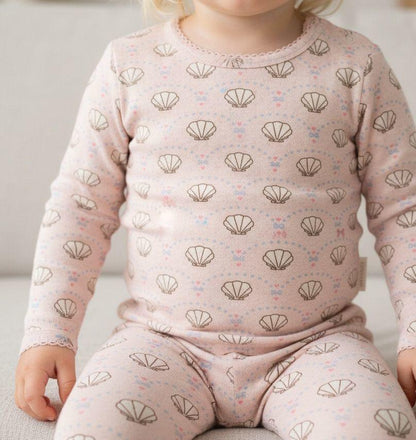 pointelle body - bow shell