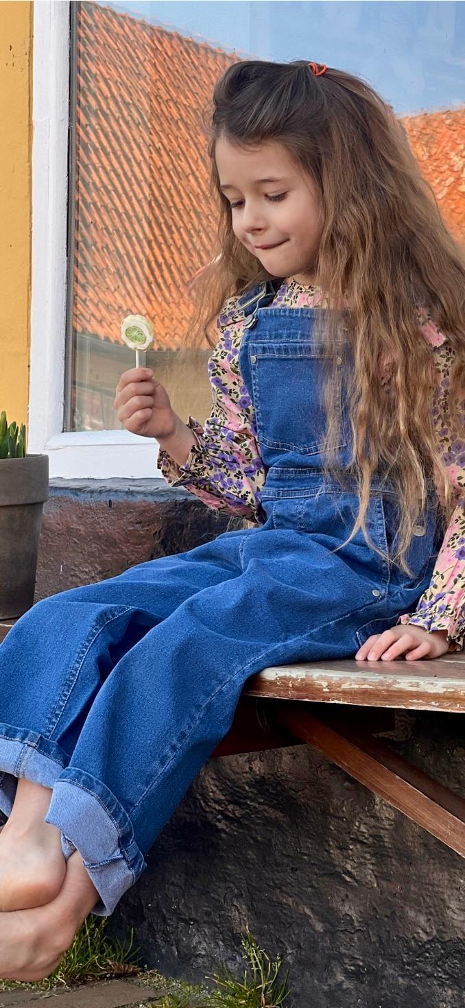 Denim overalls