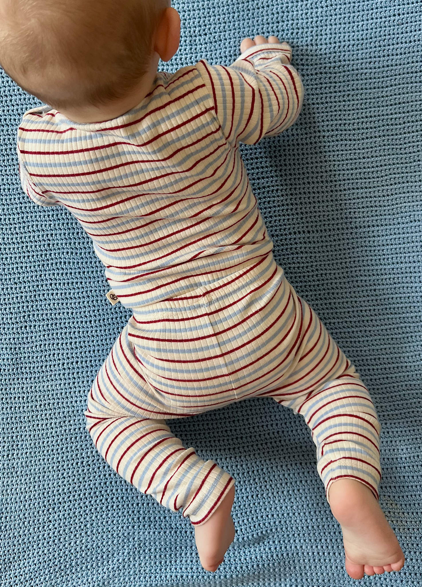 rib body - seaside stripe