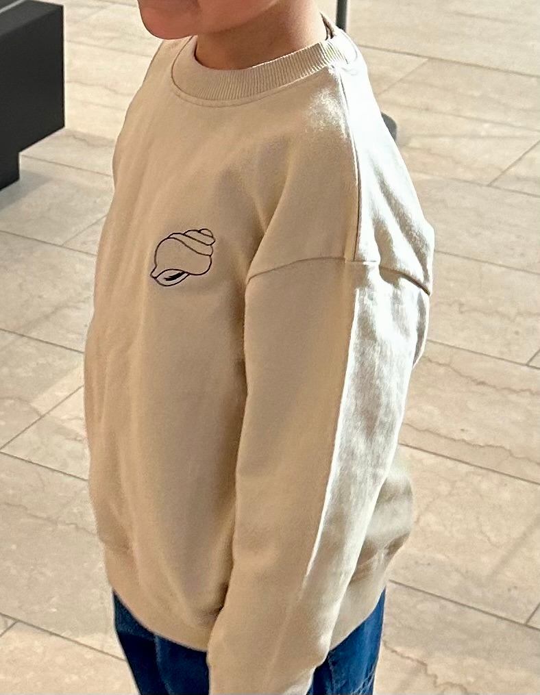 Seashell bluse - sweatshirt