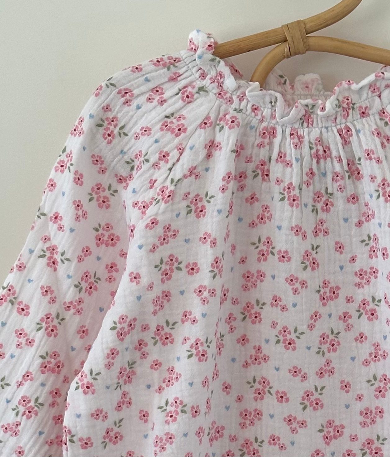 muslin bluse - blossom bliss
