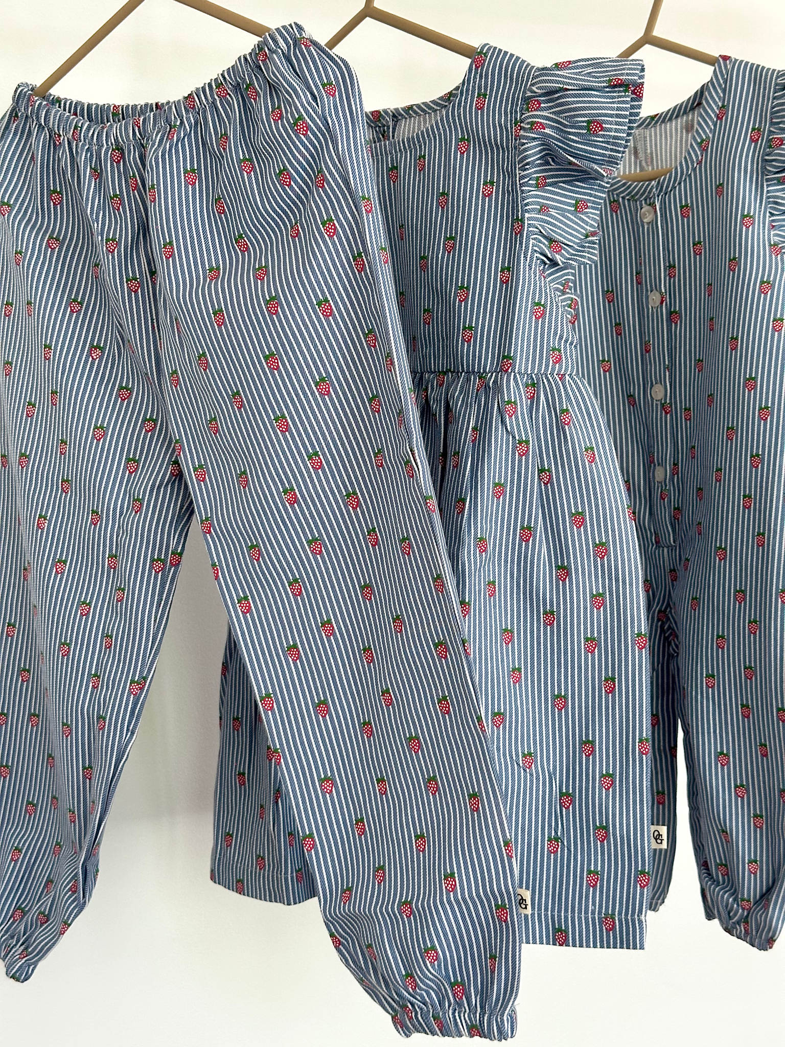 mælkedreng bukser - strawberry