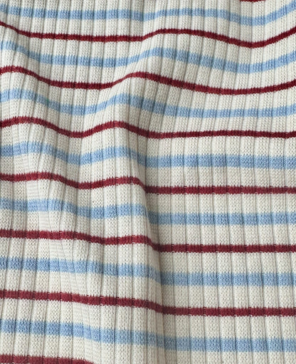 body kortærmet - seaside stripe