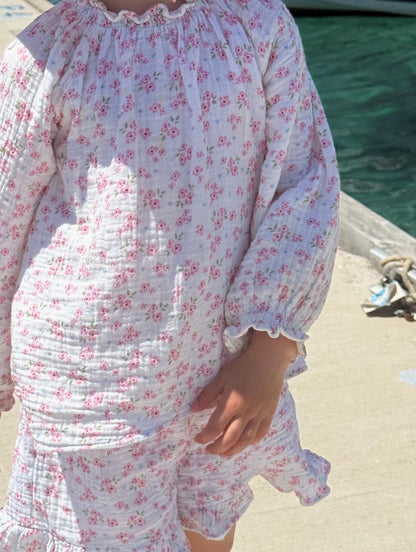 muslin bluse - blossom bliss