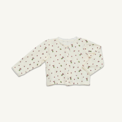 Berry cardigan