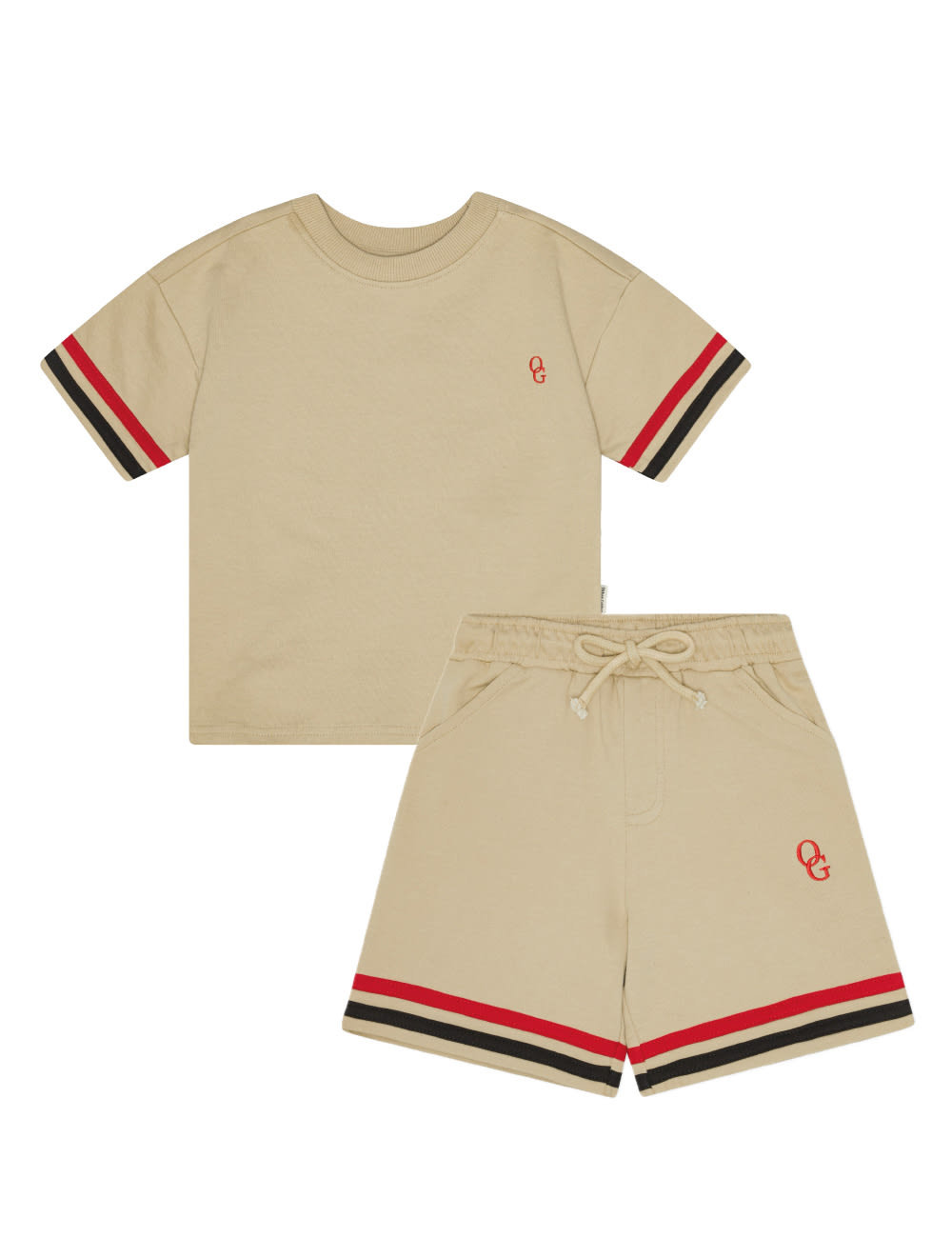 Summer sweat shorts - sand