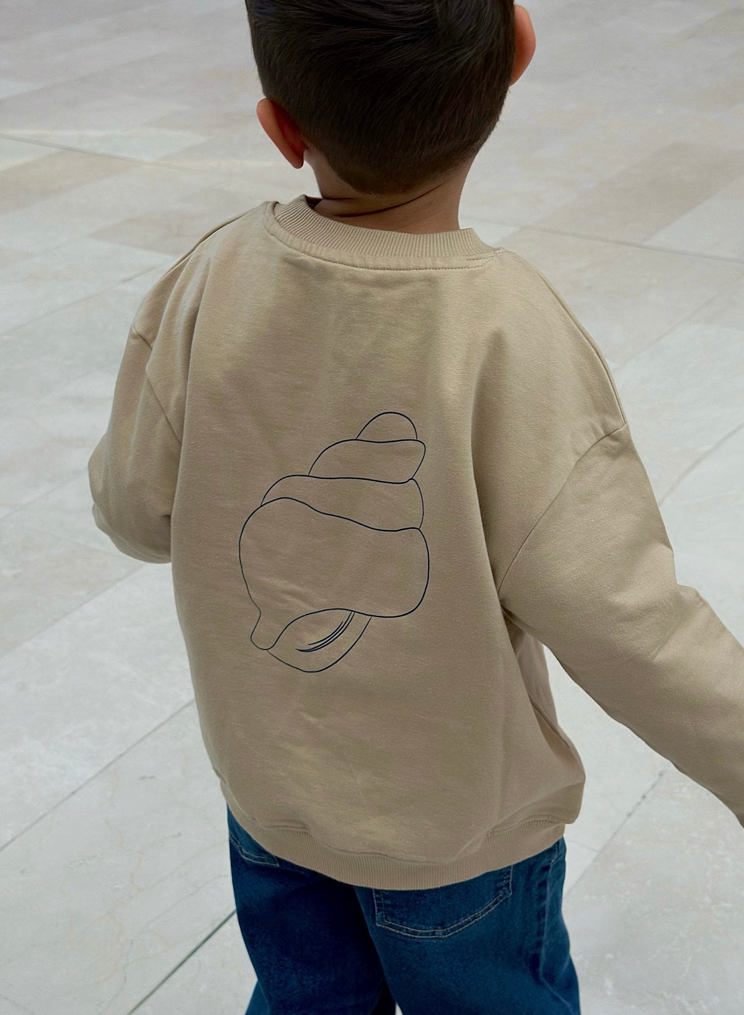 Seashell bluse - sweatshirt
