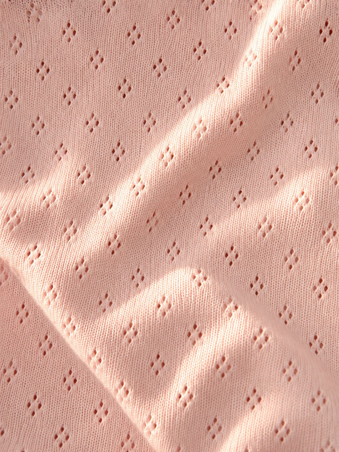 pointelle leggings - blush