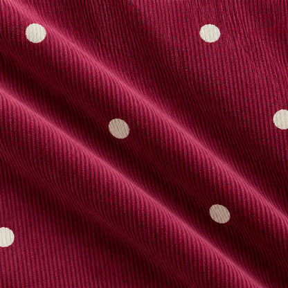 babyfløjlsbukser - love dots