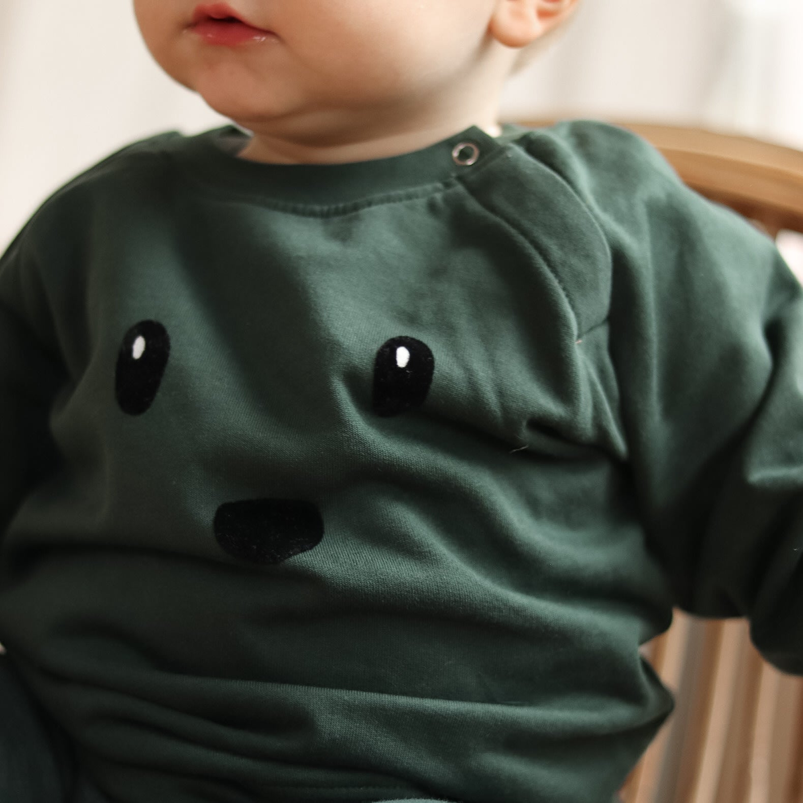 Louie sweat bluse - green