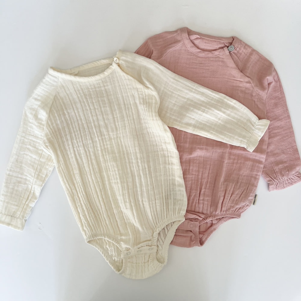 Majse muslin body romper - offwhite