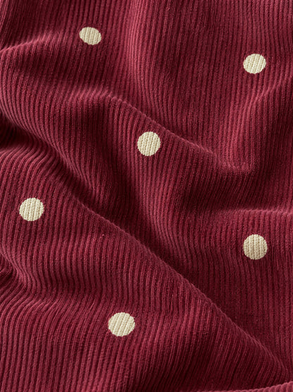 fløjlsoveralls - love dots