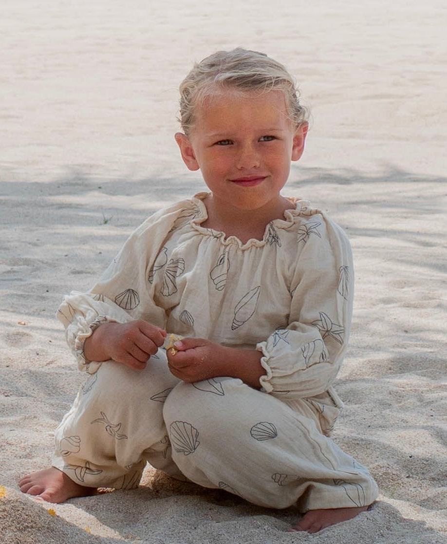Seashell muslin bukser