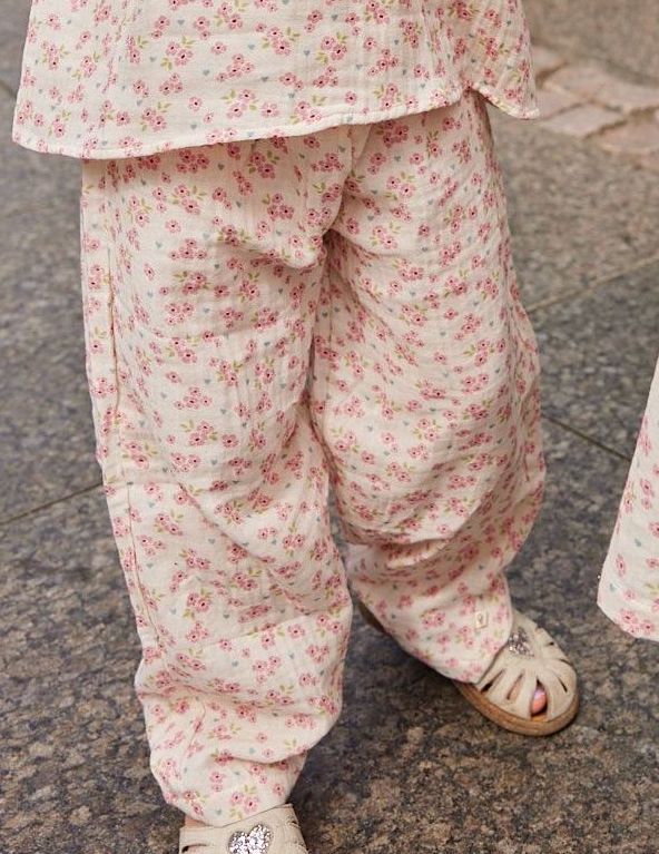 Muslin Bukser - Blossom Bliss