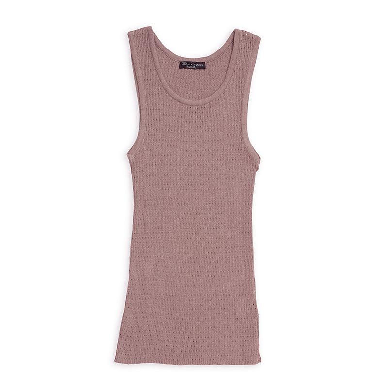 Gudrun økologisk tanktop rose, dame - Okker-Gokker Organic
